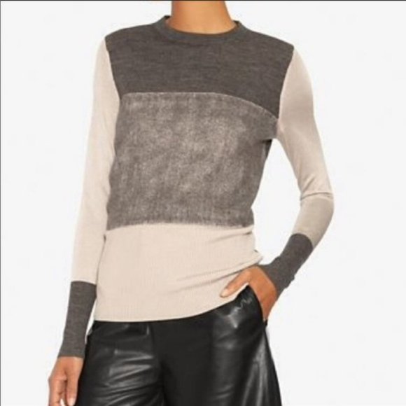 Rag Bone Marissa Colorblock Sweater L 
